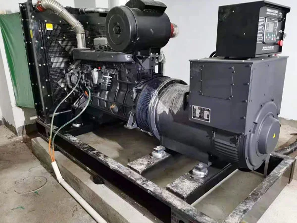 Generatore diesel da 800kW ispezione impostata dopo l'arresto